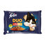 4 saquetas x 85 g Felix Fantastic Duo Carne em Gelatina saqueta, , large Indicador imagem número 1