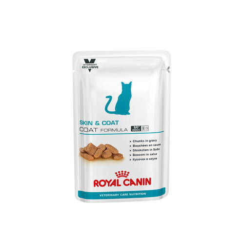 Royal Canin Feline Skin & Coat pienso h&uacute;medo gatos Imagem n&uacute;mero 1