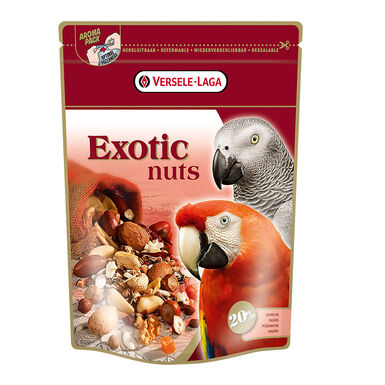 Snack para loros Verserle Laga Exotic Nuts 750 gr