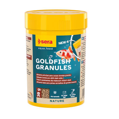 Sera Goldy Gran Granulado para peixes vermelhos