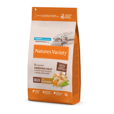Nature’s Variety Healthy Grains Puppy Medium Maxi Frango ração para cachorros