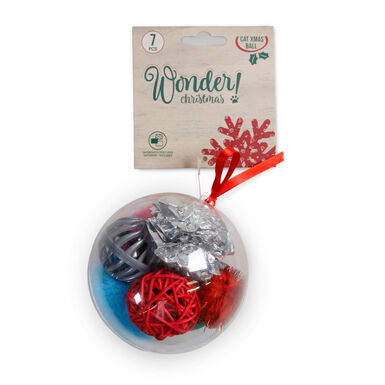 Wonder Christmas Xmas bolas para gatos