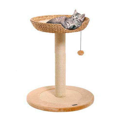 Flamingo con cama rascador para gatos Imagem n&uacute;mero 1