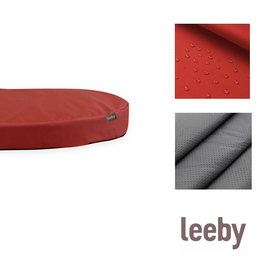 Leeby Colch&atilde;o vermelho waterproof e amov&iacute;vel para c&atilde;es, , large Imagem n&uacute;mero 4