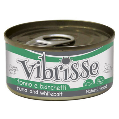 Vibrisse Cat atum e anchovies para gatos