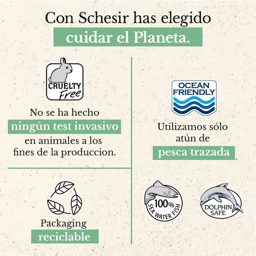 85 g Schesir Kitten Atum com Alo&eacute; lata para gatos, , large Imagem n&uacute;mero 4