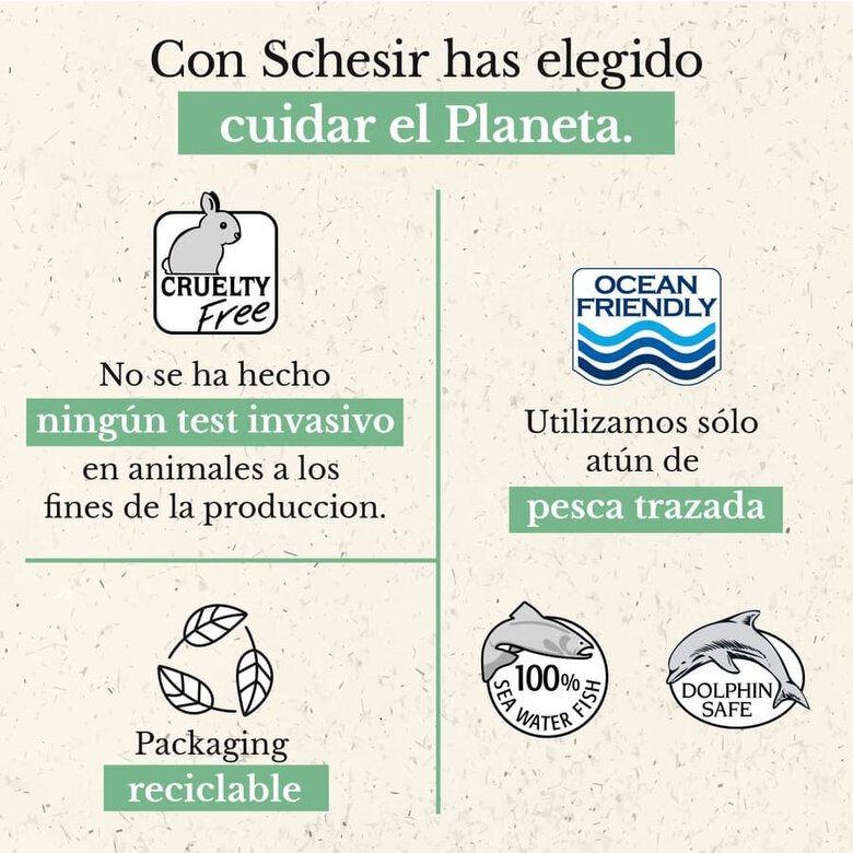 85 g Schesir Kitten Atum com Aloé lata para gatos,  Imagem número 4 85 g Schesir Kitten Atum com Aloé lata para gatos, , large Imagem número 4