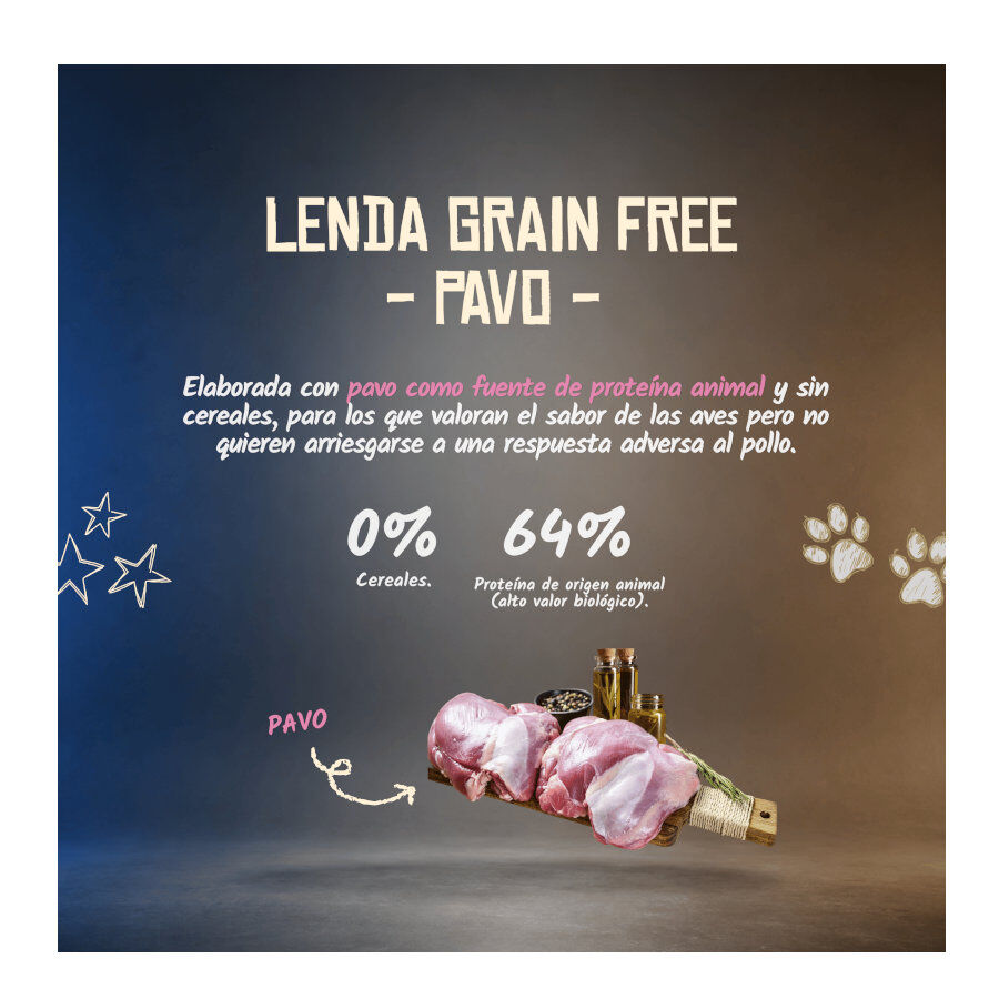 10 kg Lenda Grain Free Ra&ccedil;&atilde;o de Peru para c&atilde;es, , large Imagem n&uacute;mero 4