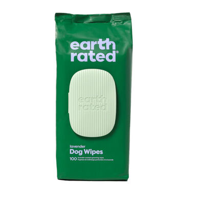 Earth Rated toalhitas húmidas de lavanda para cães