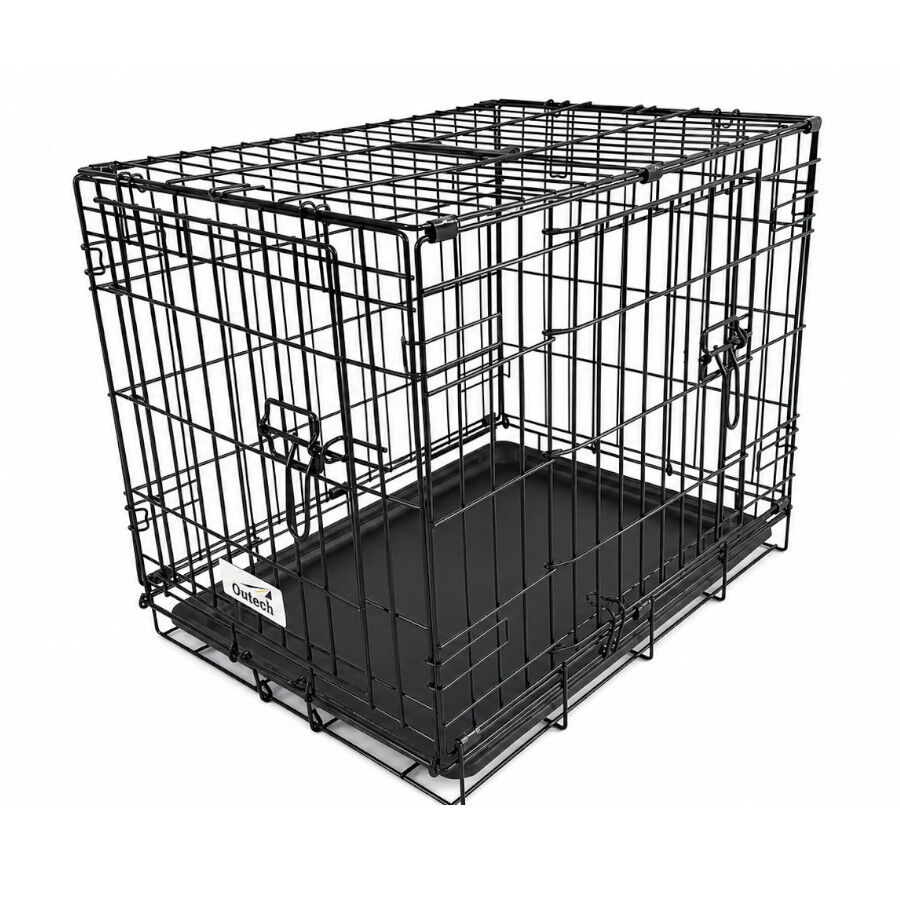 Outech Jaula de Metal para c&atilde;es, , large Imagem n&uacute;mero 3