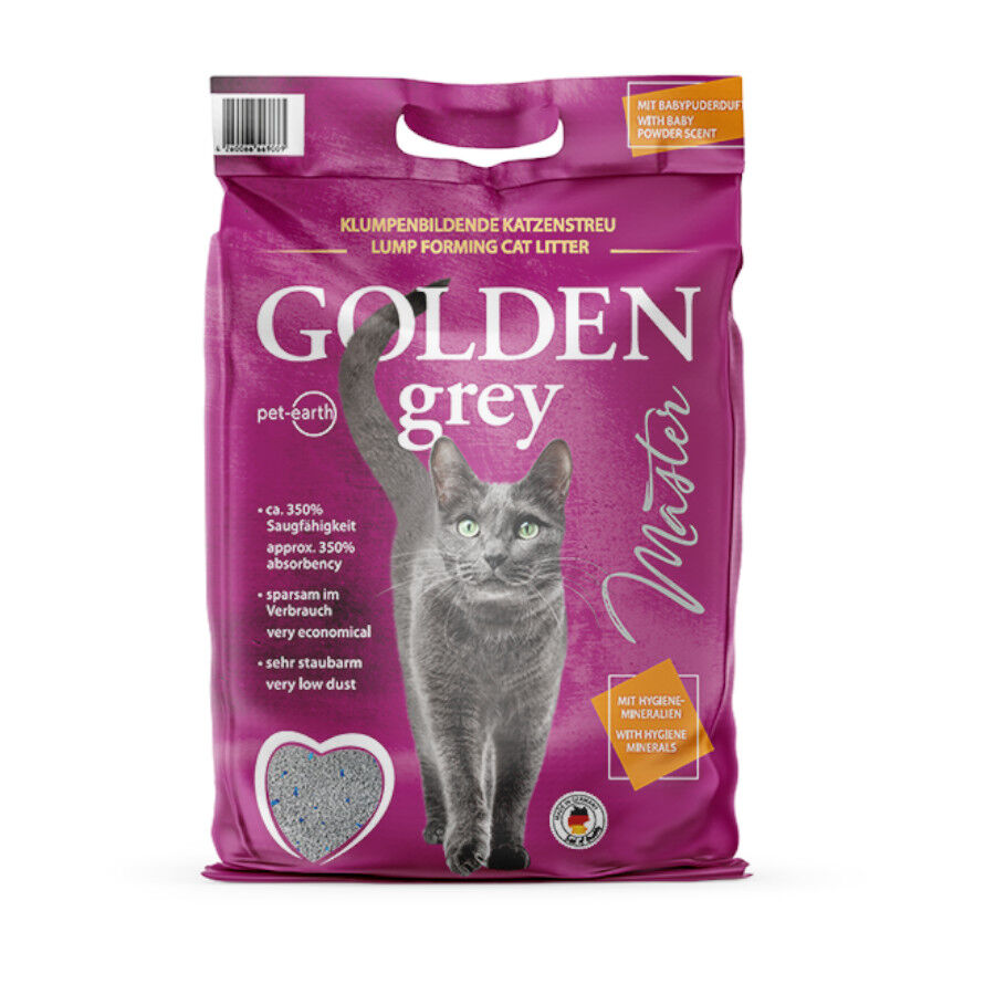 7 kg Golden Grey Master Areia Aglomerante para gatos, , large Imagem n&uacute;mero 1