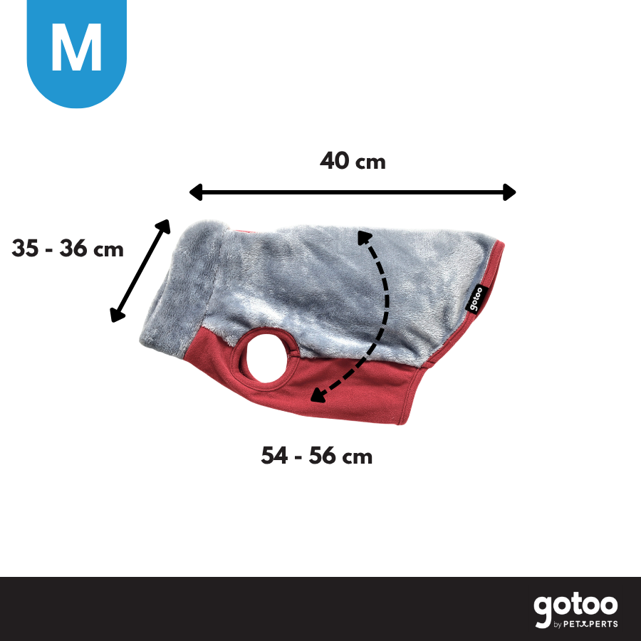 Gotoo Camisola Polar Azul para c&atilde;es, , large Imagem n&uacute;mero 4