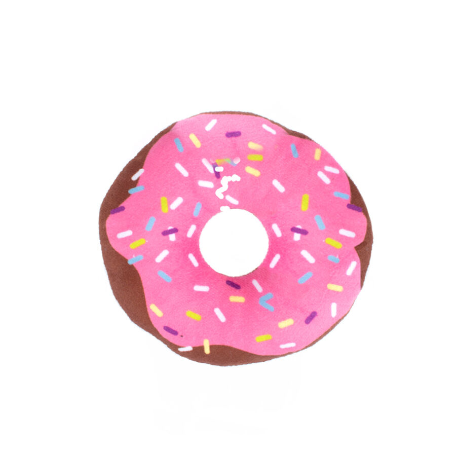 Juguete de peluche para perro Donut de Play & Bite Imagem n&uacute;mero 1