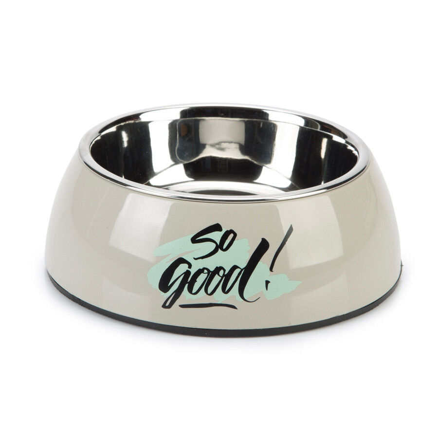 Beeztees Comedouro So Good Cinzento para c&atilde;es, , large Imagem n&uacute;mero 1