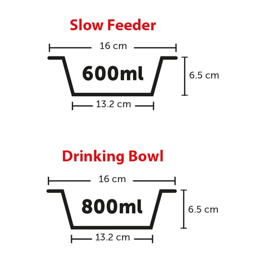 Flamingo Suvi Comedouro e Bebedouro com suporte para c&atilde;es, , large Imagem n&uacute;mero 7