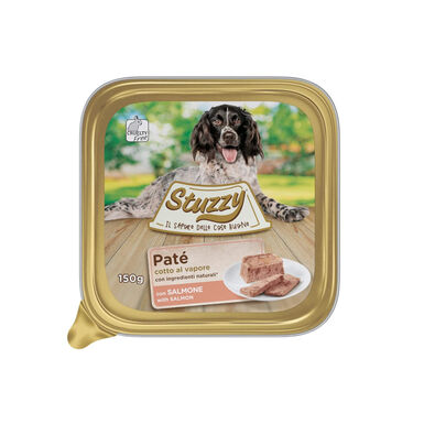 Stuzzy salmão terrina para cães 