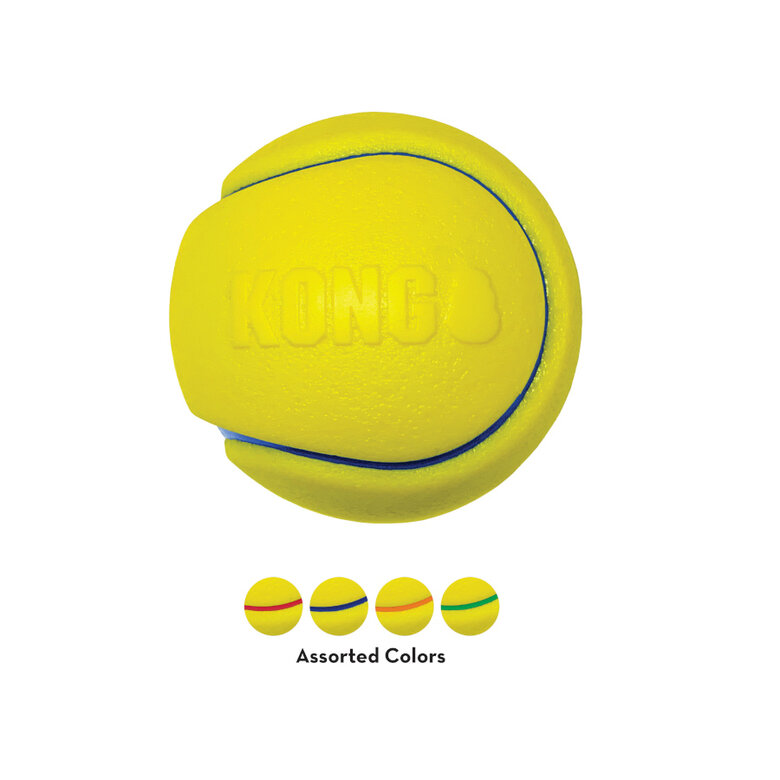 Kong Squeezz Tennis Bola para cães,  Imagem número 3 Kong Squeezz Tennis Bola para cães, , large Imagem número 3