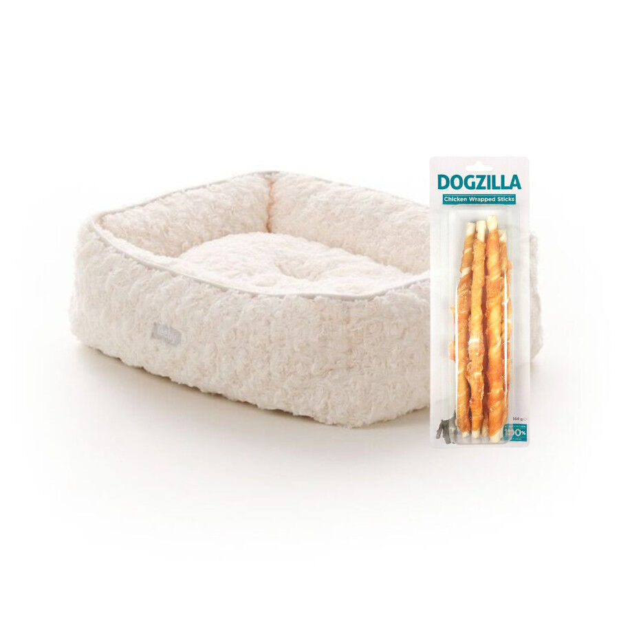 Pack Cama Leeby + Snack de Frango Dogzilla para C&atilde;es, , large Imagem n&uacute;mero 1