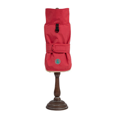 Casaco impermeável vermelho para cachorro Freedog Paw Shield