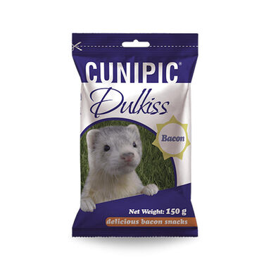 Cunipic Dulkiss Snack com sabor a Bacon para furões