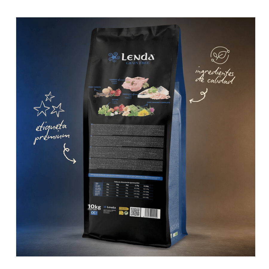 2 Kg Lenda Grain Free Puppy Ra&ccedil;&atilde;o de Coelho para c&atilde;es, , large Imagem n&uacute;mero 3