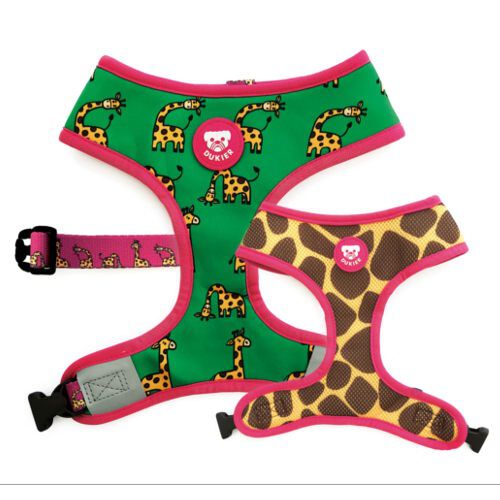 Dukier Savana reversible jirafa arn&eacute;s para perros Imagem n&uacute;mero 1