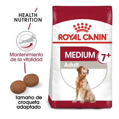 Royal Canin Adult +7 Medium ração para cães
