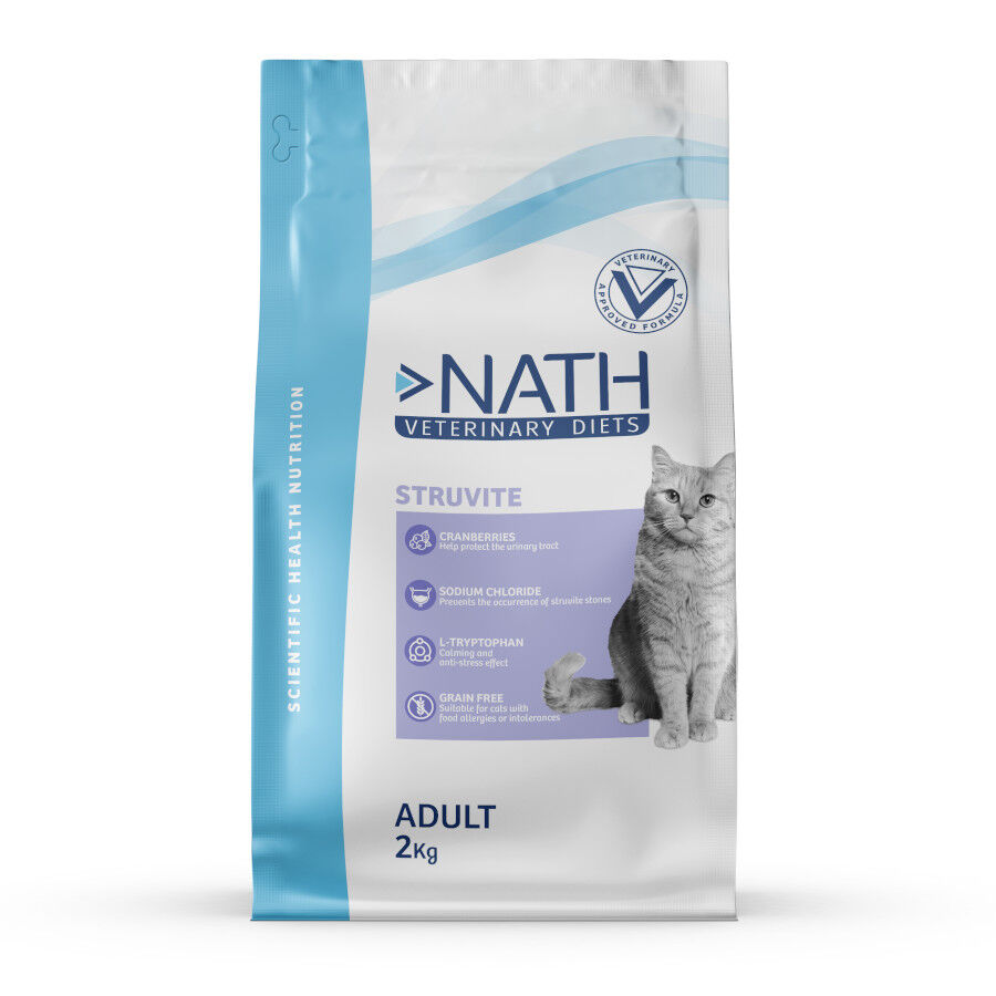 4 kg Nath Veterinary Diets Struvite ra&ccedil;&atilde;o para gatos, , large Imagem n&uacute;mero 1