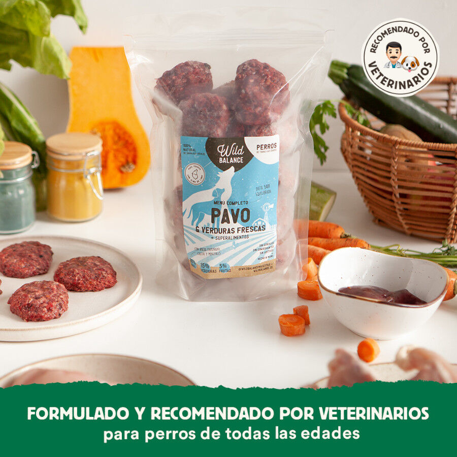 1 kg Wild Balance BARF Peru com Legumes Frescos alimenta&ccedil;&atilde;o natural congelada para c&atilde;es, , large Imagem n&uacute;mero 6