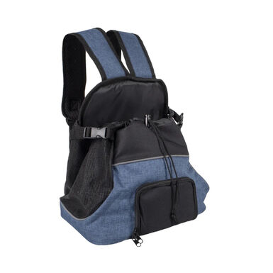 Flamingo Sybil Mochila Frontal Azul para animais de estimação 