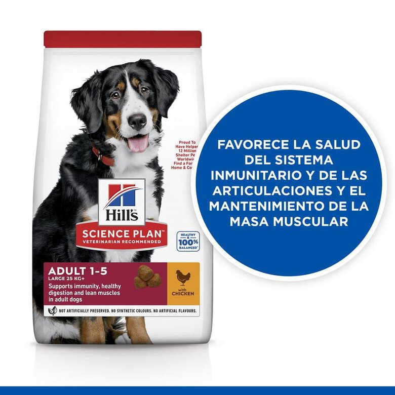 18 kg Hill's Science Plan Large Adult Frango ração para cães,  Imagem número 3 18 kg Hill's Science Plan Large Adult Frango ração para cães, , large Imagem número 3