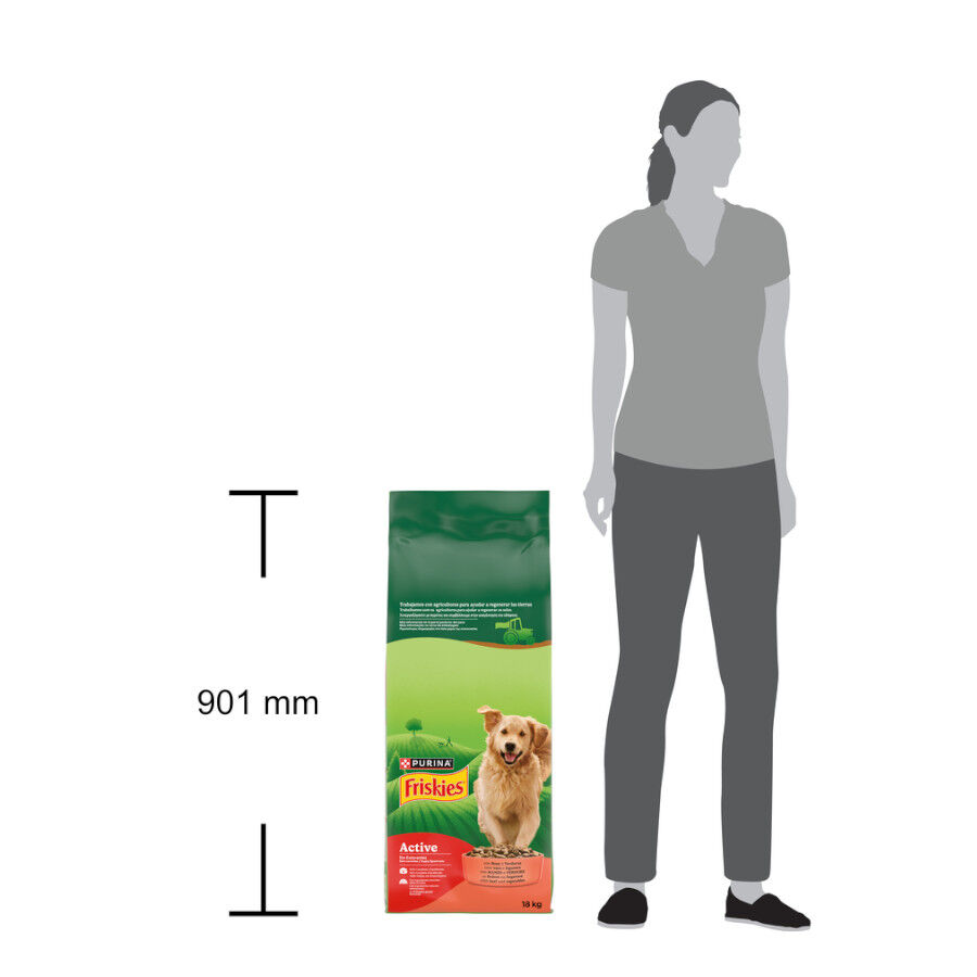 18 kg Friskies Active Ra&ccedil;&atilde;o para c&atilde;es, , large Imagem n&uacute;mero 4