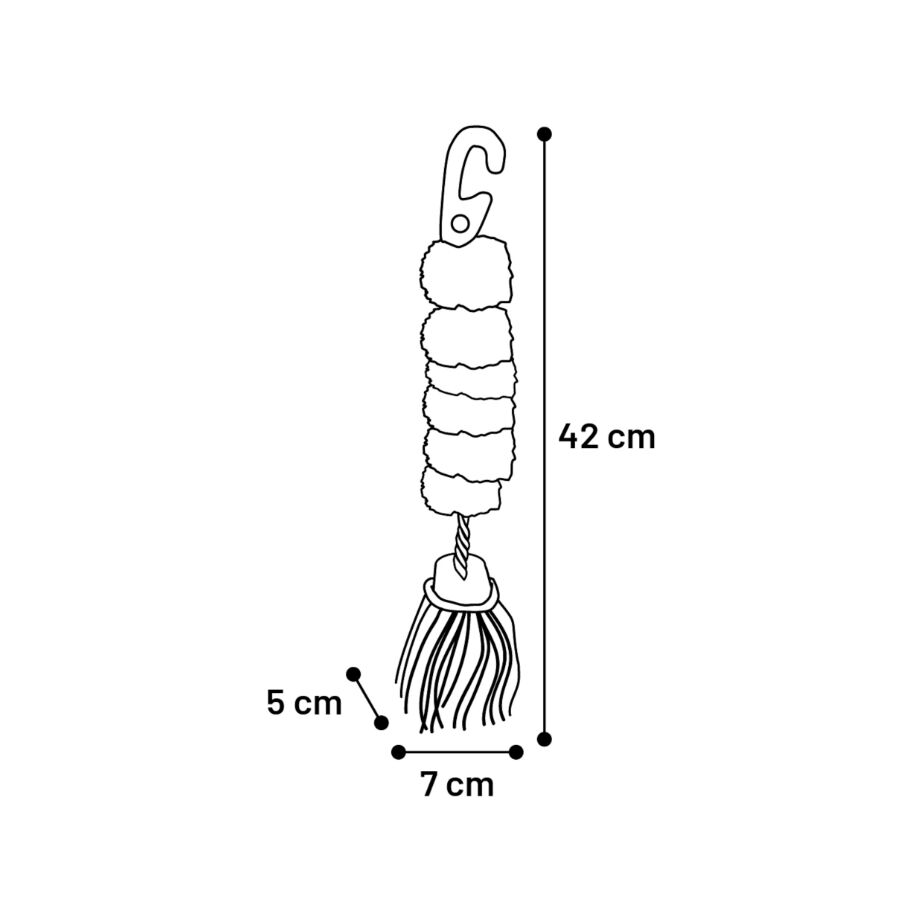 Flamingo Dibbes Mezcla brinquedo para roedores, , large Imagem n&uacute;mero 3