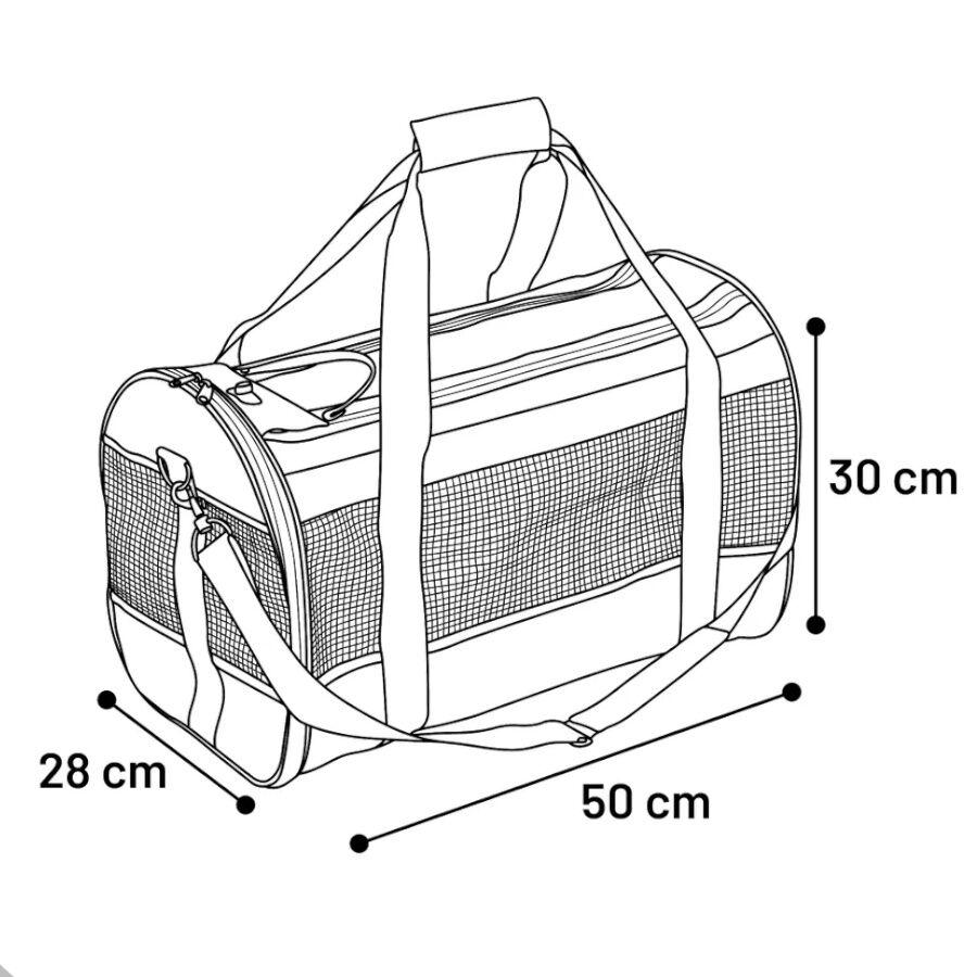 Flamingo Divina Bolsa transportadora azul para animais de estima&ccedil;&atilde;o, , large Imagem n&uacute;mero 3
