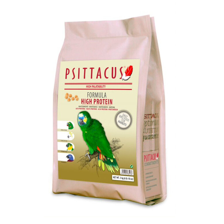 Psittacus High Protein ração de papagaio, , large image number null