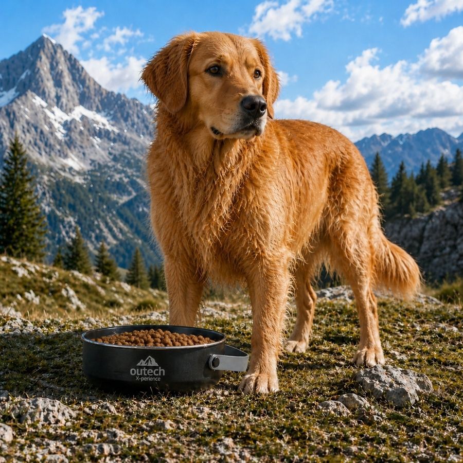 Outech X-perience Comedouro Port&aacute;til para c&atilde;es, , large Imagem n&uacute;mero 2