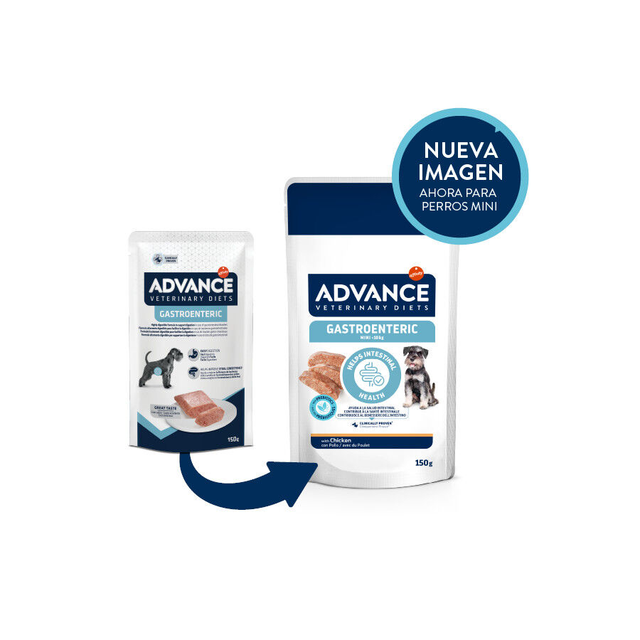150 g Advance Gastroenteric Frango saqueta para c&atilde;es, , large Imagem n&uacute;mero 2