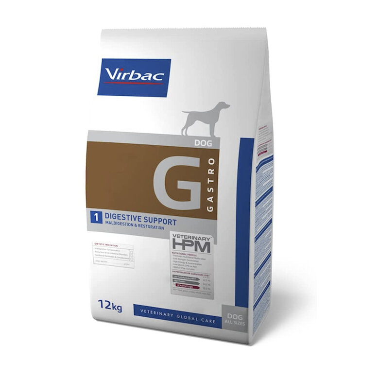 12 kg Virbac Gastro Digestive Support HPM ração para cães,  Imagem número 1 12 kg Virbac Gastro Digestive Support HPM ração para cães, , large Imagem número 1