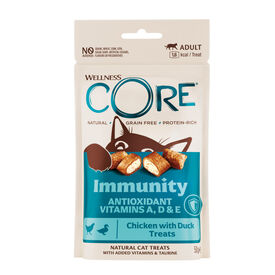 Wellness Core Snack imunit&aacute;rio de frango e pato para gatos