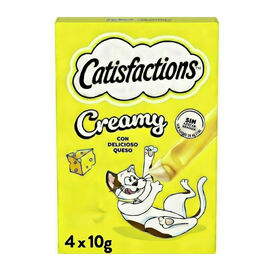 Catisfactions Creamy Queijo Snack cremoso para gatos