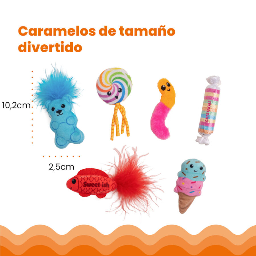 Catstages Sweet Treats Brinquedos variados para gatos, , large Imagem n&uacute;mero 3