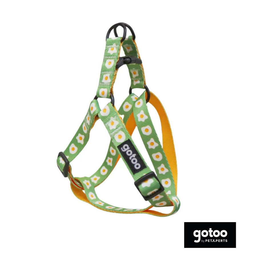 Gotoo Coleira estampada verde para c&atilde;es, , large Imagem n&uacute;mero 2