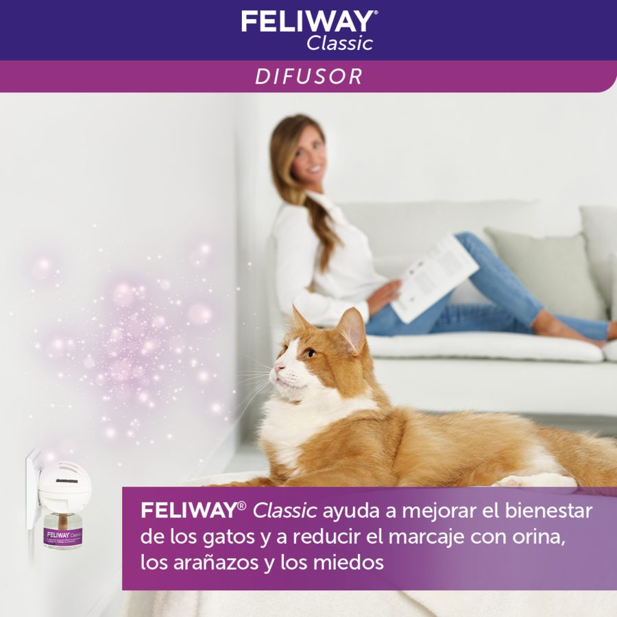 Feliway Classic Difusor e Recarga calmante para Gatos, , large Imagem n&uacute;mero 5