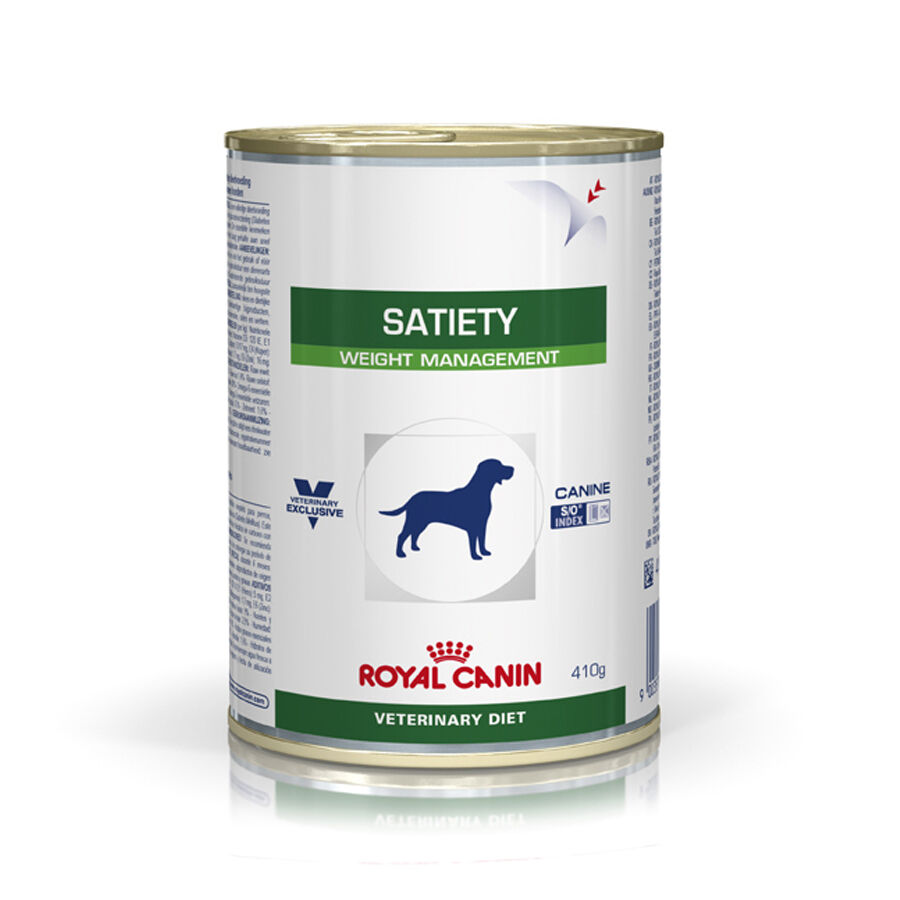 24 latas x 410 g Royal Canin Veterinary Satiety Weight Management Pat&ecirc; lata para c&atilde;es Pack poupan&ccedil;a!, , large Imagem n&uacute;mero 2