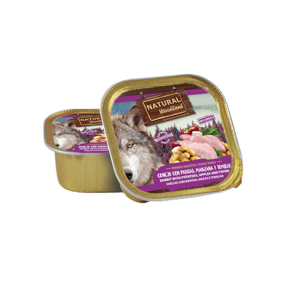 400 g Natural Greatness Coelho com Batatas, Ma&ccedil;&atilde; e Tomilho lata para c&atilde;es, , large Imagem n&uacute;mero 1