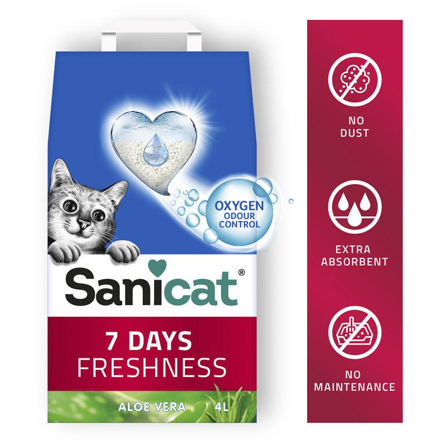 Sanicat Aloe Vera 7 Days arena para gatos Imagem n&uacute;mero 5