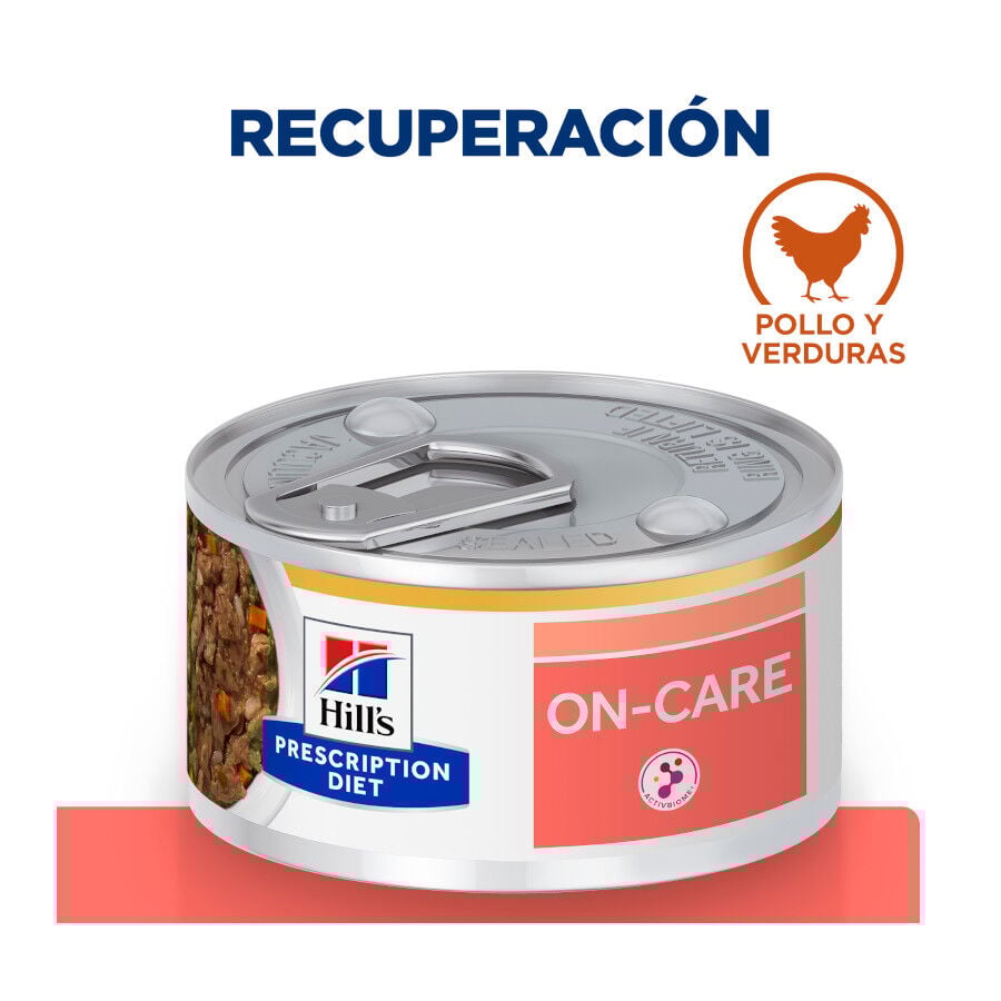 82 g Hill's Prescription Diet Feline Alimento h&uacute;mido de frango estofado e legumes para gatos, , large Imagem n&uacute;mero 2