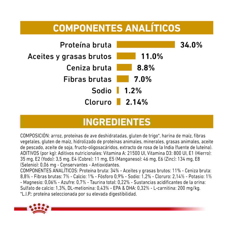 9 kg Royal Canin Veterinary Urinary Moderate Calorie ração para gatos ,  Imagem número 8 9 kg Royal Canin Veterinary Urinary Moderate Calorie ração para gatos , , large Imagem número 8