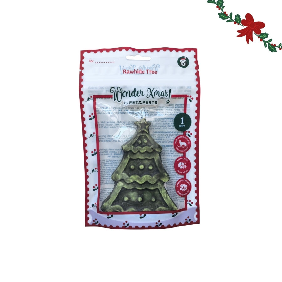 1 un. Wonder Christmas &Aacute;rvore de Couro Prensado Snacks para C&atilde;es, , large Imagem n&uacute;mero 5
