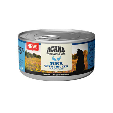 Acana Premium Atum e Frango patê em lata para gatos